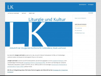 liturgie-und-kultur.de Webseite Vorschau