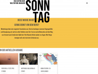 sonntag-magazin.ch Webseite Vorschau