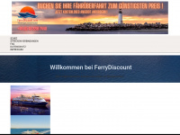 ferrydiscount.com Webseite Vorschau