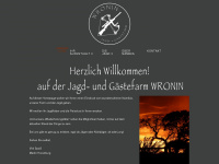 wronin-jagdfarm.com Webseite Vorschau