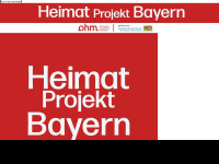 heimatprojekt-bayern.de Webseite Vorschau