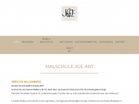 malkurse-jge-art-hannover.de Webseite Vorschau