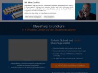 bluesharpkurs.de Webseite Vorschau