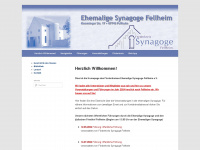 foerderkreis-synagoge-fellheim.de Webseite Vorschau