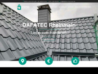 dafatec-rheinmain.de Webseite Vorschau