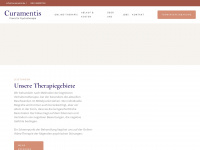 psychotherapie-praxis-curamentis.de Webseite Vorschau
