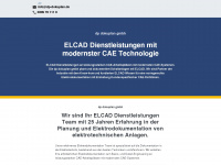 elcad-dienstleistungen.de Webseite Vorschau