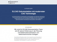 elcad-dokumentation.de Webseite Vorschau