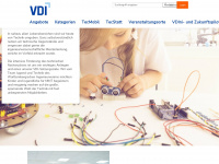 vdi-jugend-technik.de Webseite Vorschau