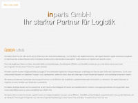 inparts-logistik.de Webseite Vorschau