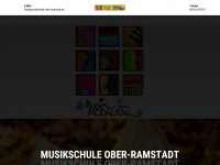 musikschule-ober-ramstadt.de Webseite Vorschau