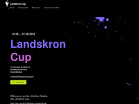 landskroncup.ch Webseite Vorschau