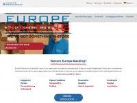 europe-racking.de Webseite Vorschau