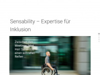 sensability.ch Webseite Vorschau