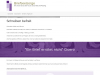 briefseelsorge-evangelisch.de Webseite Vorschau