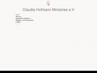 Claudiahofmann-ministries.com