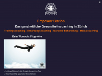 empower-station.ch Webseite Vorschau