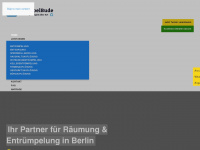 wohnungsaufloesung-berlin.net Webseite Vorschau