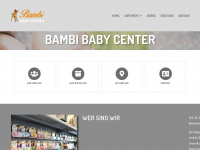 bambi-baby-center.ch Webseite Vorschau