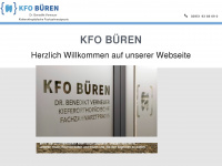 kfo-bueren.de Webseite Vorschau