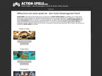 action-spiele.net Webseite Vorschau