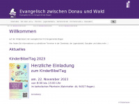 evangelisch-bogen.de Webseite Vorschau