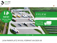 xxlkw-parking.de Webseite Vorschau