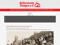 reiterverein-tiengen.de Webseite Vorschau