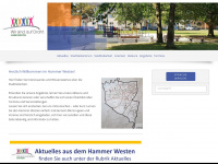 hamm-westen.de Webseite Vorschau