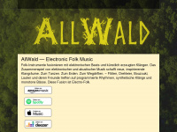 allwald.de Webseite Vorschau