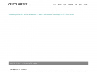 crista-gipser.de Webseite Vorschau