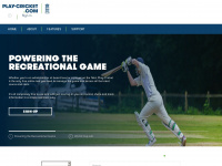 play-cricket.com Webseite Vorschau