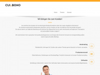 cuibono.info Webseite Vorschau