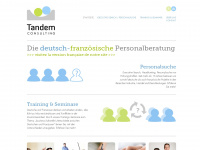 tandem-consulting.com Webseite Vorschau
