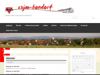 cvjm-bondorf.de Webseite Vorschau