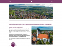 ev-kirche-frickenhausen.de Webseite Vorschau