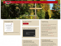 cvjm-huelben.de Webseite Vorschau