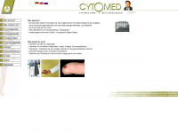 cytomed.de Webseite Vorschau