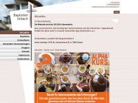 baptisten-urbach.de Webseite Vorschau
