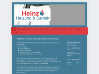heizung-sanitaer-heinz.de Webseite Vorschau