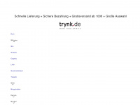 trynk.de Webseite Vorschau