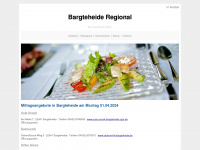 bargteheide-regional.de Webseite Vorschau