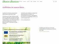 blumen-baumann.com Webseite Vorschau