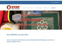 stopthebleed-germany.de Webseite Vorschau