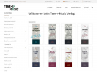 terem-music.ch Webseite Vorschau