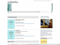violaviva.ch Webseite Vorschau