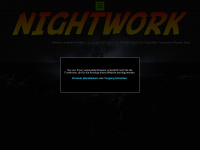 nightwork.de Webseite Vorschau