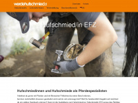 werdehufschmied.ch Webseite Vorschau