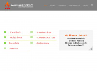kaminholz-service.de Webseite Vorschau