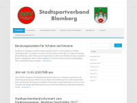 ssv-blomberg.de Webseite Vorschau